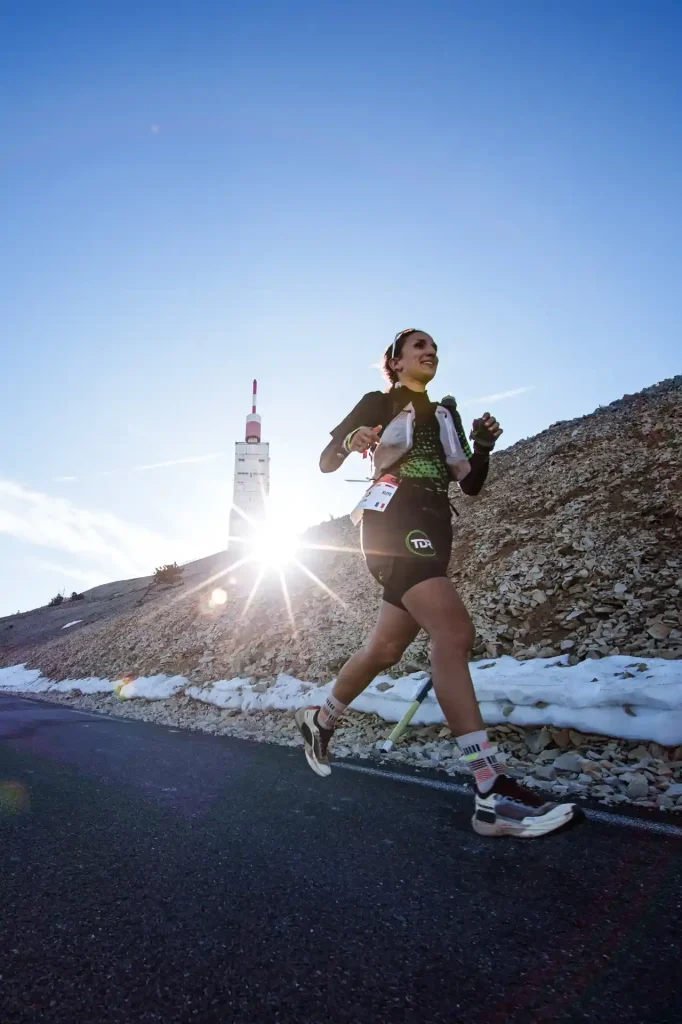 Traileur lors de l'UTMB Mont Ventoux, reportage photo sport par Tristan Conil.