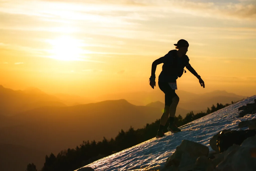 Traileur lors de l'UTMB Mont Ventoux, reportage photo sport par Tristan Conil.